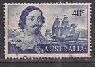 Australia 1966 - 73 QE2 40ct Seafarers Tasman & Heemskerk used SG 398 ( D715 )