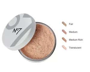 No7 Flawless Finishing Loose Powder 20g - Fair/Medium/Medium Rich/Translucent - Picture 1 of 7