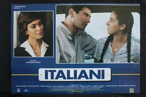 ITALIANI - Ponzi, Scarpati, De Sio, Lodato - FOTOBUSTA ORIGINALE 1996 - Picture 1 of 2