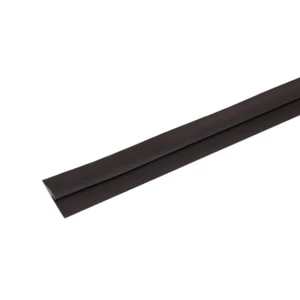 2 1/4 In. X 9 Ft. Rubber Flooring Transition Strip Black Commercial Grade | - Picture 1 of 12