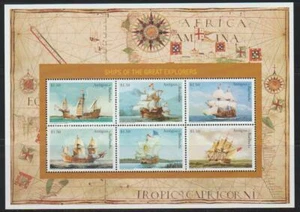 ANTIGUA & BARBUDA 1996 SEGELSCHIFFE DER GROSSEN ENTDECKER SS MNH - ANT500 - Bild 1 von 1