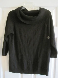 NEW YORK AND COMPANY 7TH AVENUE DESIGN STUDIO BLACK SWEATER XL NWT $49.95 - Bild 1 von 2