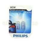 12V 5W Philips Standlicht Birnen F&#252;r Chrysler Crossfire Blau 501&#39;s (W5W T10)