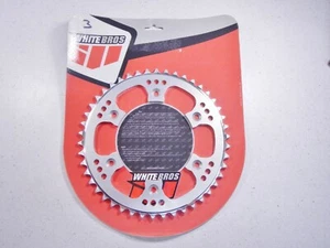 #3 White Brothers Racing 46T Rear Sprocket Vertemati MX S SR 501 570 CRM/CRX 250 - Picture 1 of 3