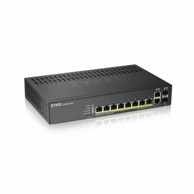 Zyxel GS1920-8HPv2 8-Port Gigabit Smart Nebula Cloud Managed PoE Switch - Image 1 of 4