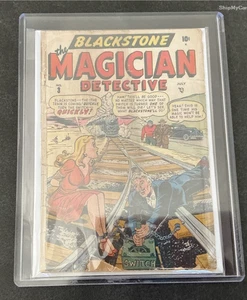 Blackstone the Magician Detective #3 Marvel Comics 1948 Good Rare - Picture 1 of 2