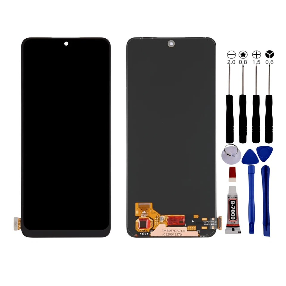 KOMI Ecran Xiaomi Redmi Note 12 4G/ Redmi Note 12 5G/ POCO X5 LCD Vitre Tactile - LCD