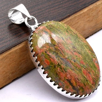 Unakit Ethnisch Handgemacht Anhänger Schmuck 1 " P 1526 - Bild 1 von 4