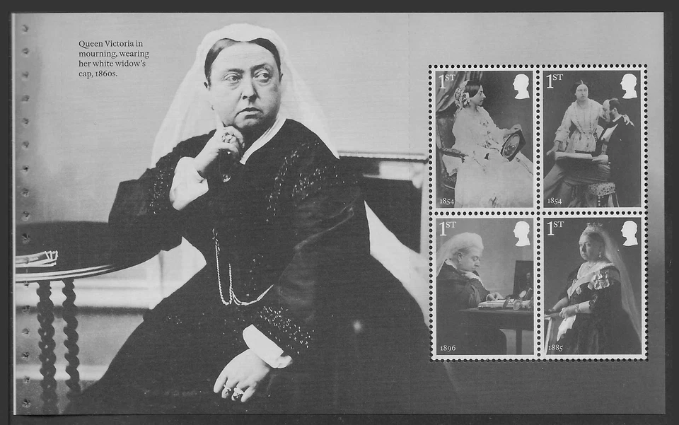 GB 2025 STAMPS OF QUEEN VICTORIA M/SHEET BOOKLET PANE WITH STITCHING MNH - Image 1 of 1