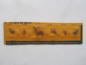 PRECIO S 2151/56 - H0 - AÑOS 60 - PINTADO A MANO - 6 animales del bosque en EMBALAJE ORIGINAL SIN USAR - Imagen 1 de 1