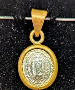 RARO VINTAGE. Ciondolo ovale NSD Guadalupe DE Mexico 1812. VERGINE MARIA. - Foto 1 di 22