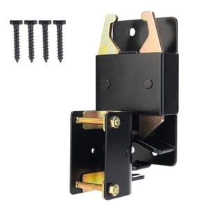 2 Way Lockable Gate Latch, Black Anti-Sag Farm Gate Latch, Two-Way Livestock ... - Picture 1 of 7