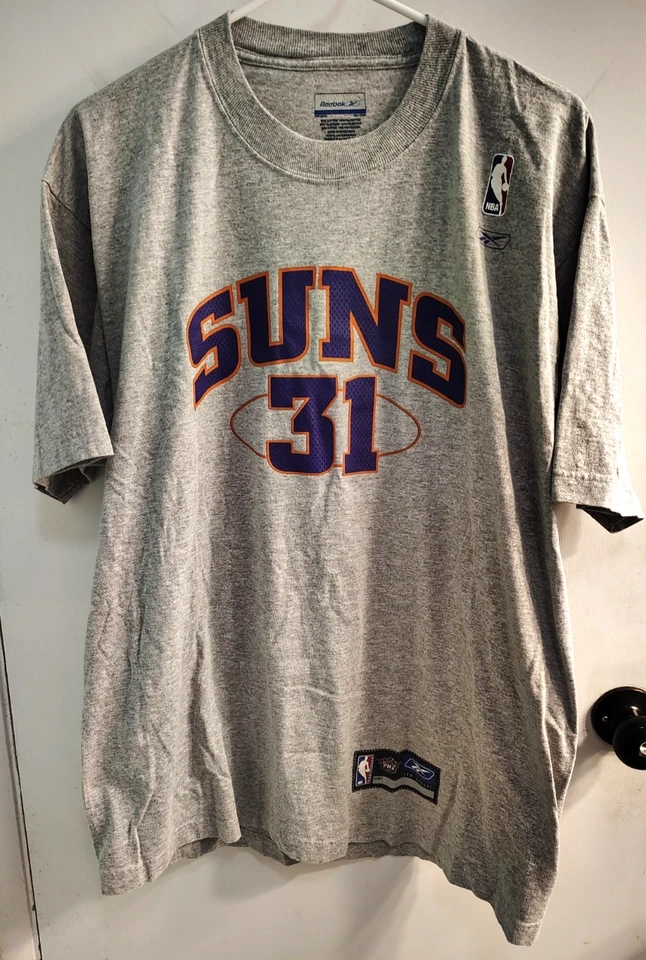 Camiseta Phoenix Suns Shawn Marion REEBOK Gris L Manga Corta NBA \NUEVA SIN ETIQUETAS Foto 1 de 4