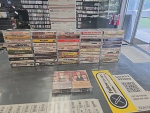 50 CASSETTE TAPE LOT COUNTRY Sealed Lot 8 - Picture 1 of 5