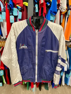 Jaqueta de atletismo AUTÊNTICA Diadora Itália 1990-92 - Masculina (L) - Imagem 1 de 4
