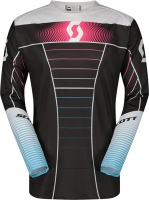 Scott Podium Pro Blue Motocross Jersey - Bild 1 von 2