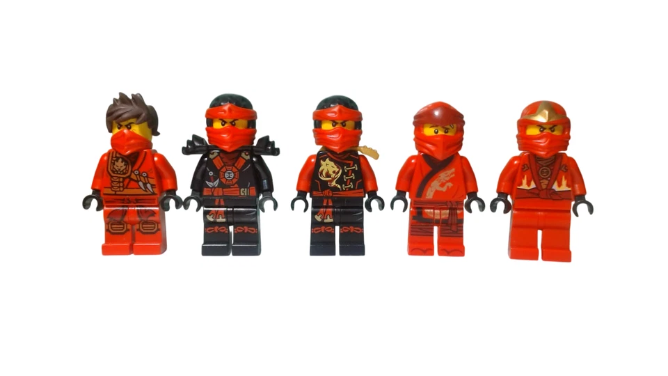 LEGO NINJAGO KAI MINIFIGURE LOT OF 5 - Legacy, Rebooted, Skybound, Possession... - Image 1 of 4