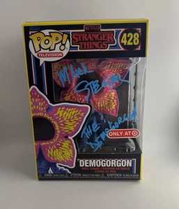 MARK STERGER SIGNED STRANGER THINGS DEMOGORGON CHASE FUNKO POP BAS BECKETT 2 - Picture 1 of 4