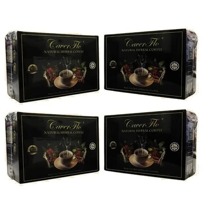 4x Organic Herbal Coffee 10 Sachets/Box Natural Stamina & Energy Booster