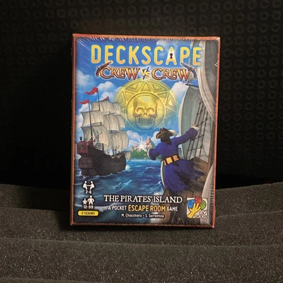 Deckscape Crew vs Crew The Pirates Island Escape Room Card Game New Sealed - Image 1 of 4
