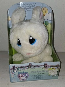 RARE Applause Sad Eyed Friends Milkshake Bunny Sparkle Plush New - Picture 1 of 7