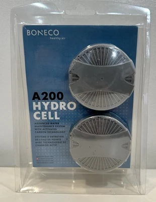 Boneco Air-O-Swiss A200 Hydro Cell 2 Pack Humidifier Filter Activate Carbon NEW - Image 1 of 4
