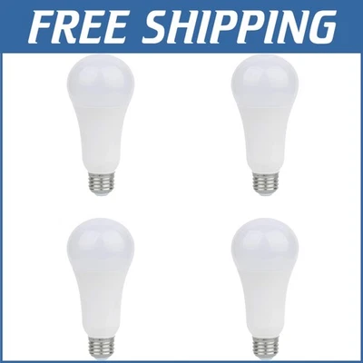 3-Way LED Bulb - 50W/100W/150W - E26 Base, Frosted, 5000K for Bright Spaces - Image 1 of 3