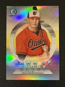 Adley Rutschman 2020 Bowman Chrome Dawn Of Glory Orioles - Picture 1 of 1