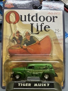 Racing Champions Outdoor Life Tiger Musky Ford Sedan Delivery - Picture 1 of 2