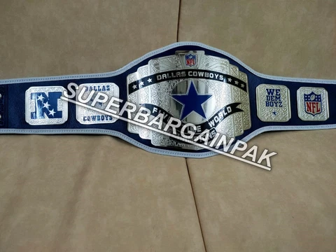 Dallas Cowboys Championship Belt 4mm Brass Cover