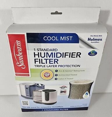 New Sunbeam Cool Mist Humidifier Filter FILTER ONLY - Image 1 of 4