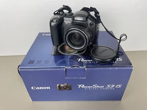 Canon Powershot S3 IS 6.0MP 12x Optical Zoom Tested, Working. READ DESCRIPTION - Picture 1 of 23