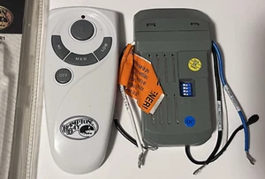 Hampton Bay Hand Held Wireless Remote 191-691 Transmitter Receiver Ceiling Fan - Picture 1 of 9