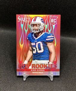 2013 Select Kiko Alonso HOT ROOKIES /25 RED PRIZM COLOR MATCH SSP RC #29 (25/25)