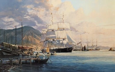 American Clipper Flying Cloud by Robert Taylor, maritime art limited edition - Image 1 of 4