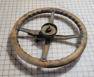 Model T steering wheel 16” Wood Rim Vintage 1920s - Picture 1 of 7