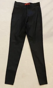 SAKS FIFTH AVENUE Size XS Coated Leg "Leather Look" Leggings NWT - Picture 1 of 4