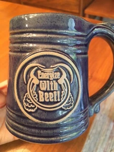 TAZA DE PIEDRA de cerámica ENERGIZA CON CARNE Renacimiento Feria Carne Amante - Imagen 1 de 7
