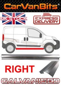 PARA CITROEN NEMO PEUGEOT BIPPER FIORINO QUBO 07- CUERPO DE REPARACIÓN DE UMBRALES PANEL INFERIOR - Imagen 1 de 5
