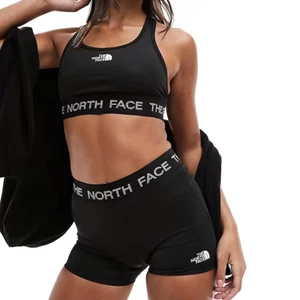 The North Face Training Gym Legging Bootie Shorts Black All Sizes BNWT RRP £40 - Picture 1 of 10