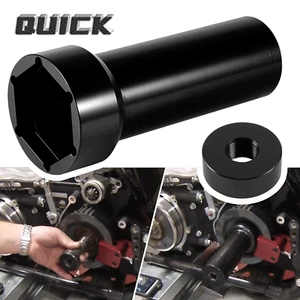 "Llave de herramienta de zócalo piñón de eje principal Dyna para cámara doble y cámara doble Harley-Davidson 2-1/4" - Imagen 1 de 9