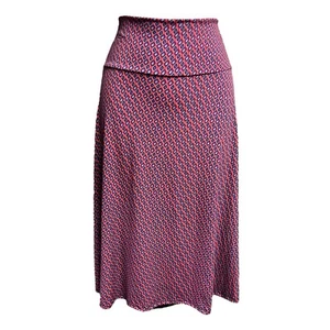 LuLaRoe Skirt Azure Multi Color Stretch NEW Plus 3XL Banded Waist USA Pull On - Picture 1 of 7