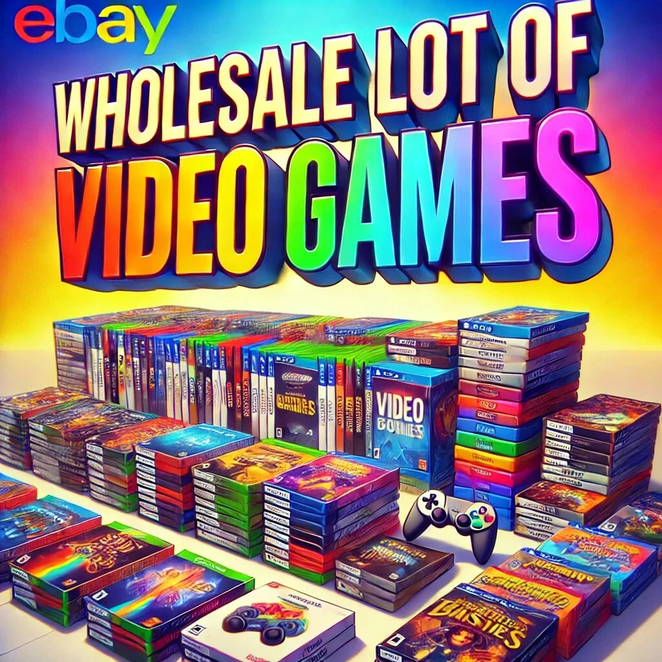 Draylock Wholesale lots - 5x or 10x bundles - XBOX, WII, Playstation, Nintendo! - Image 1 of 1