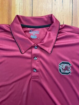 Men's Champion South Carolina Gamecocks Golf Shirt Size XXL (2XL) - Image 1 of 4