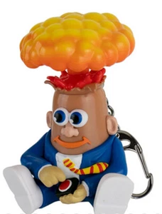 Cubo de Basura Niños Pop Taters Llavero Clip Nuevo Con Etiquetas Cabeza de Pata - Imagen 1 de 1