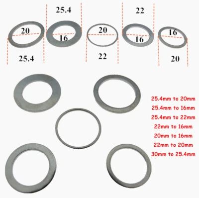Circular Saw Bore Reducer Rings Bush Washer Reducing Ring Bushing Connecting - Imagen 1 de 4