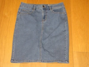 ladies Vero Moda blue denim skirt, size M - Picture 1 of 4