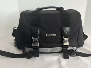 Canon Black Professional Organizer Camera & Lens Shoulder Carry Bag - Picture 1 of 8