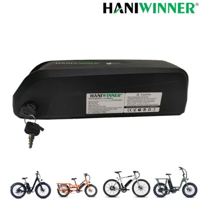 Batería de bicicleta eléctrica 36V 15.6Ah Hailong 200W-1500W batería de litio Foto 1 de 4