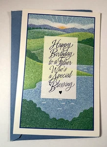 Happy Birthday to a Father ~ Who's a Special Blessing - Picture 1 of 4